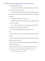 Bất cập và giải pháp phân cấp quản lý Ngân sách nhà nước - 3 doc