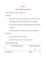 Giáo án lớp 4 môn TỪ NGỮ CÔNG NGHIỆP NẶNG potx