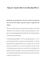 Rụng tóc: Nguyên nhân và các biện pháp điều trị potx