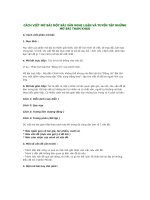 Cách viết mở bài một bài văn nghị luận và tuyển tập những mở bài tham khảo