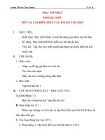 Giáo án âm nhạc lớp 3: TẬP BIỂU DIỄN CÁC BÀI HÁT ĐÃ HỌC ppsx