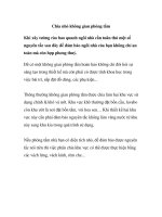 Chia nhỏ không gian phòng tắm ppsx