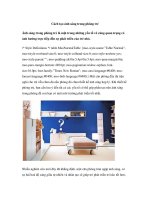 Cách tạo ánh sáng trong phòng trẻ ppsx