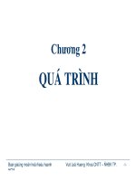 LÝ THUYẾT HỆ ĐIỀU HÀNH - CHƯƠNG 2 pps