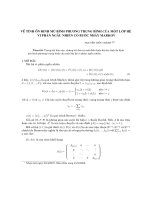 Báo cáo nghiên cứu khoa học: 