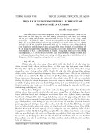 Báo cáo nghiên cứu khoa học: 