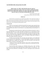 Báo cáo nghiên cứu khoa học: 