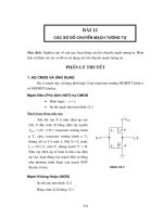 Thực tập vô tuyến đại cương - Bài 12 pps