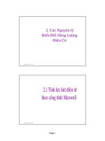 Bài giảng kỹ thuật điện - Chương 2 doc