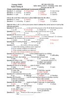 ĐỀ THI THỬ TỐT NGHIỆP THPT NĂM 2011 docx