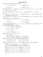 BÀI TẬP TOÁN TÍNH TÍCH CHẬP - CHƯƠNG IV pptx