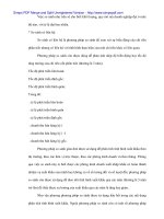 Hoàn thiện nội dung phân tích tình hình và hiệu quả xuất khẩu - 3 doc