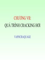 Bài giảng chế biến khí : QUÁ TRÌNH CRACKING HƠI VAPOCRAQUAGE part 1 doc