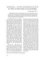 Báo cáo nghiên cứu khoa học: 