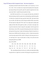 Bất cập và giải pháp phân cấp quản lý Ngân sách nhà nước - 4 ppsx