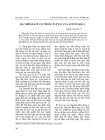 Báo cáo nghiên cứu khoa học: 