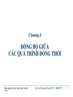 LÝ THUYẾT HỆ ĐIỀU HÀNH - CHƯƠNG 4 pps