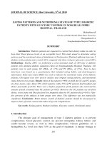 Báo cáo nghiên cứu khoa học: 