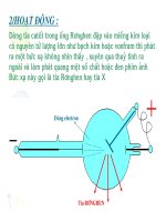Bài giảng vật lý : Tia Ronghen part 4 docx