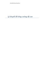 Lý thuyết bê tông cường độ cao