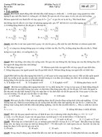 Đề Kiểm Tra Lý 12 Mã đề: 257 pot
