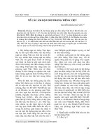 Báo cáo nghiên cứu khoa học: 