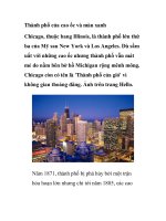 Thành phố của cao ốc và màu xanh pptx