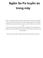 Ngắm Sa Pa huyền ảo trong mây pptx