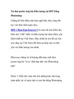 Tự làm poster ủng hộ thần tượng tại BFF bằng Photoshop docx