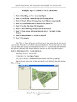 CÁC BÀI TẬP THỰC HÀNH VỚI PHẦN MỀM ARCVIEW GIS - BÀI TẬP 5 pot