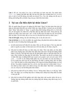 Biên dịch nhân Linux part 2 doc