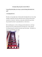 Giải pháp chống nóng nhà ở mùa hè (Phần 2) ppt