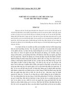 Báo cáo nghiên cứu khoa học: 