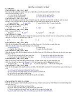 Đề thi thử TN LẦN 1 pptx