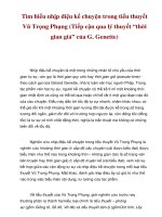 Tìm hiểu nhịp điệu kể chuyện trong tiểu thuyết Vũ Trọng Phụng (Tiếp cận qua lý thuyết “thời gian giả” của G. Genette) pptx