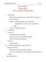 Giáo án âm nhạc lớp 1: Học hát bài: TÌM BẠN THÂN (tiết 1) pdf