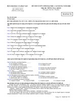 ĐỀ THI TUYỂN SINH ĐẠI HỌC, CAO ĐẲNG NĂM 2008 MÔN THI TIẾNG NGA KHỐI D - ĐỀ 2 ppt