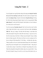 Lăng Ba Vành - 2 pptx