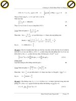 Giáo trình hướng dẫn cách sử dụng bất đẳng thức cauchy và điều kiện để thỏa đẵng thức cauchy phần 5 docx