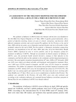 Báo cáo nghiên cứu khoa học: 