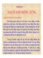 Ứng dụng Multimedia trong gảng dạy môn kỹ thuật xung - Chương 5 ppt