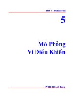 HƯỚNG DẪN SỬ DỤNG ISIS - PHẦN 5 ppsx