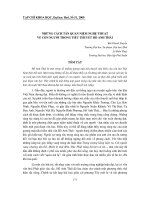 Báo cáo nghiên cứu khoa học: 