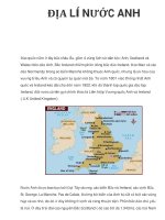 ĐỊA LÍ NƯỚC ANH ppt
