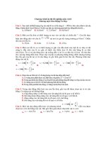 Chương trình ôn thi tốt nghiệp môn vật lí pot