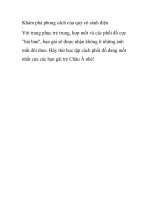 Khám phá phong cách của quý cô sành điệu pps