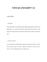 VIÊM QUANH KHỚP VAI doc