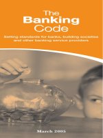 Banking Code phần 1 docx