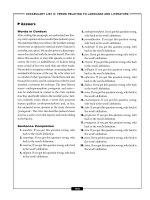 learning express VOCABULARY & SPELLING SUCCESS IN 20 MINUTES A DAY4th Edition phần 7 pps