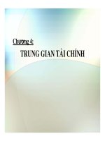 LÝ THUYẾT TÀI CHÍNH TIỀN TỆ - CHƯƠNG 4 pptx